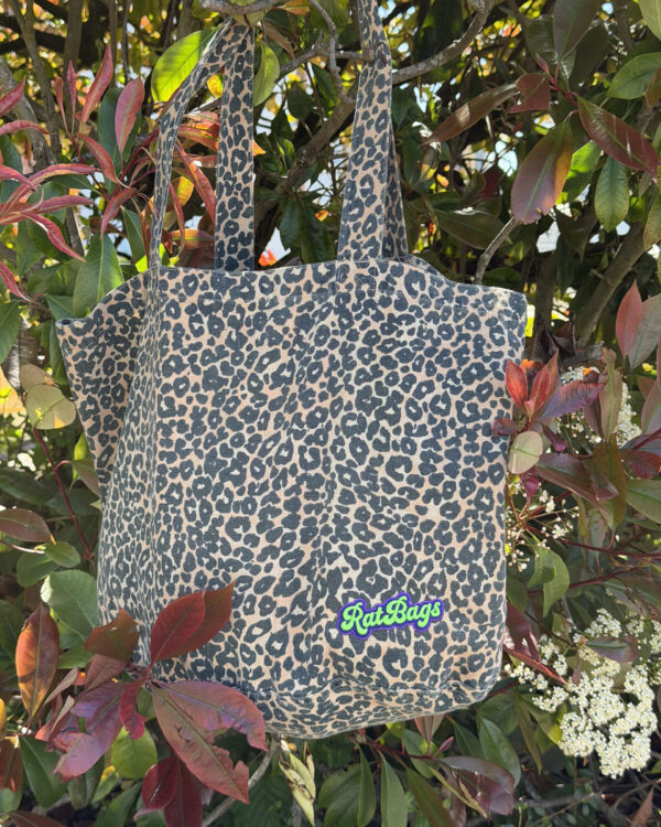 Leopard Print Canvas Shopper - The Wild Card Tote